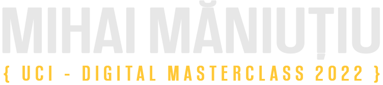Masterclass Of Mihai Măniuţiu